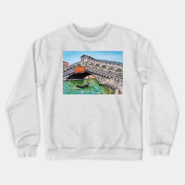 Ponte di Rialto Crewneck Sweatshirt by nicastro